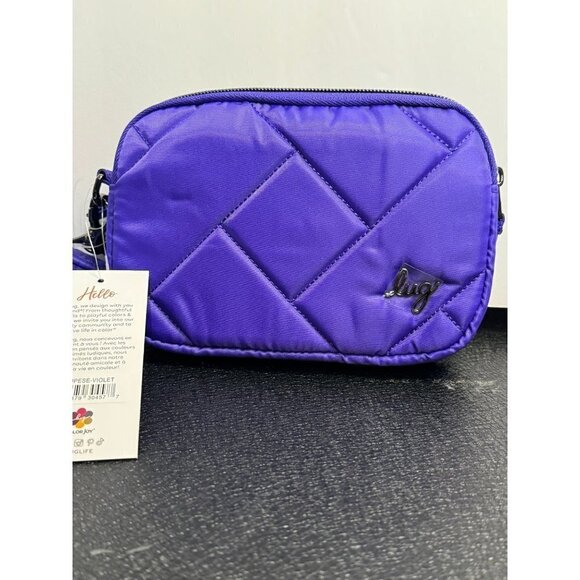 lug Handbags - LUG Coupe SE in Violet - NWT